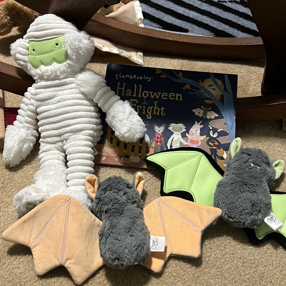 Slumberkins Halloween fright mini collection